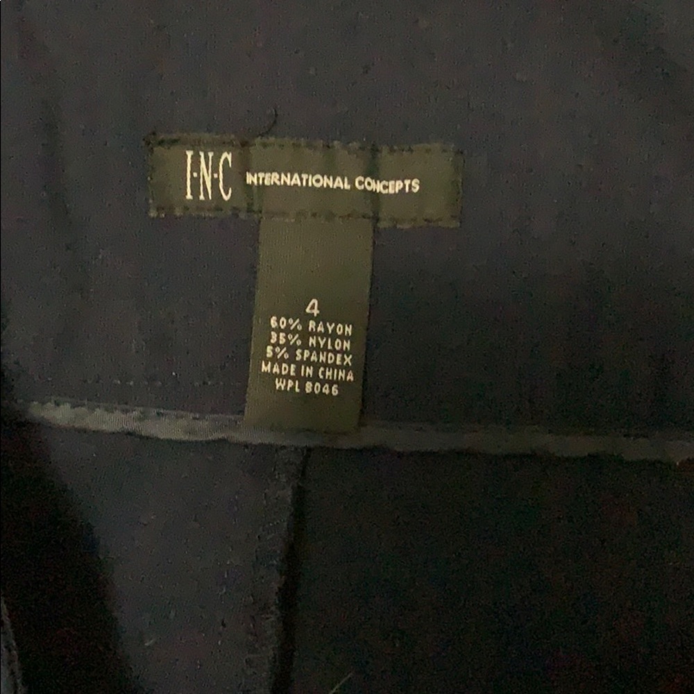 🌸 Vintage INC Navy Blue Slacks - Picture 3 of 4